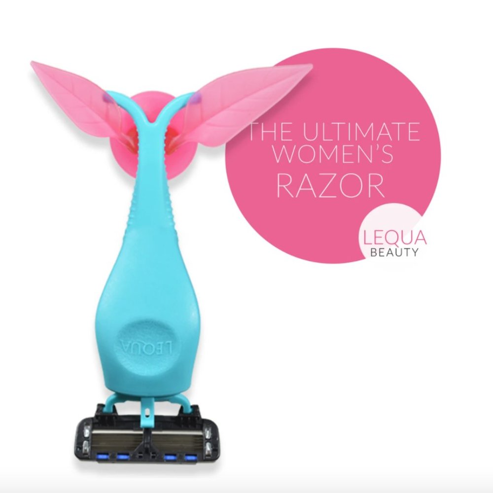 LEQUA Ultimate Women's Razor Mermaids razor